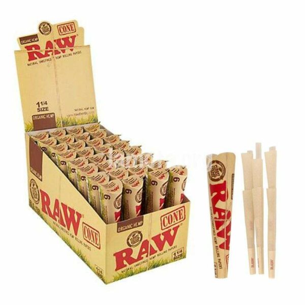 Raw Organic 125 Cones