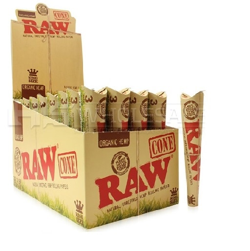 Raw Cone Organic KS 3-pack 32ct Display