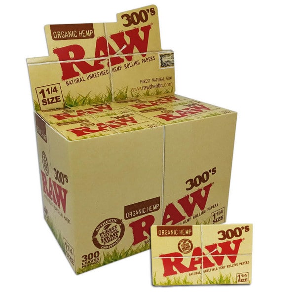 RAW Organic 300 Pack Papers