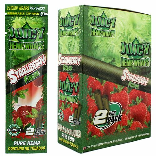 Juicy Jay's Hemp Wraps - Strawberry Fields