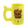 Roast & Toast Yellow Graffiti Mug Pipe