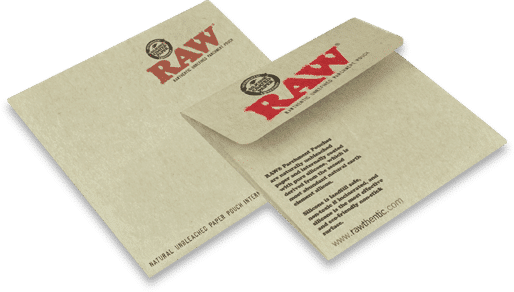 Raw Parchment Pouches