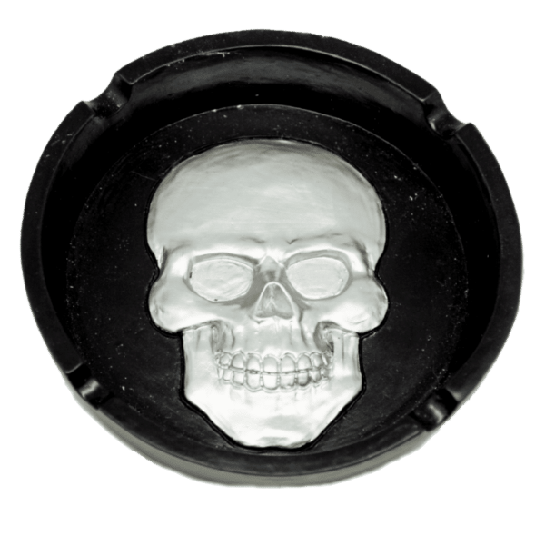 Epic Wholesale - Silver Skull Ashtray