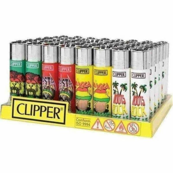 Clipper Lighters Rasta