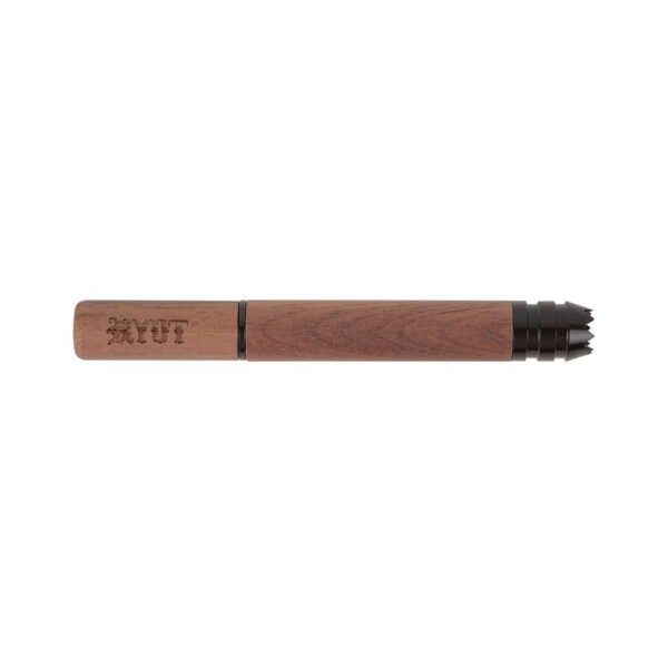 RYOT Wood Premium Twist Bat Walnut w/Black Digger Tip