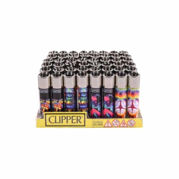 Clipper Lighters -- Tye Dye