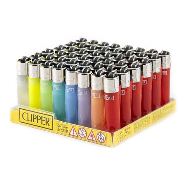 Clipper Lighters -- Mini Translucent