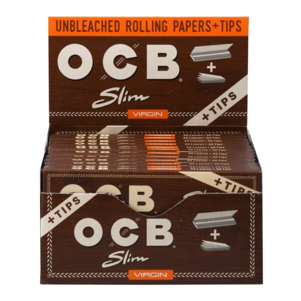 OCB Virgin Rolling Papers + Tips