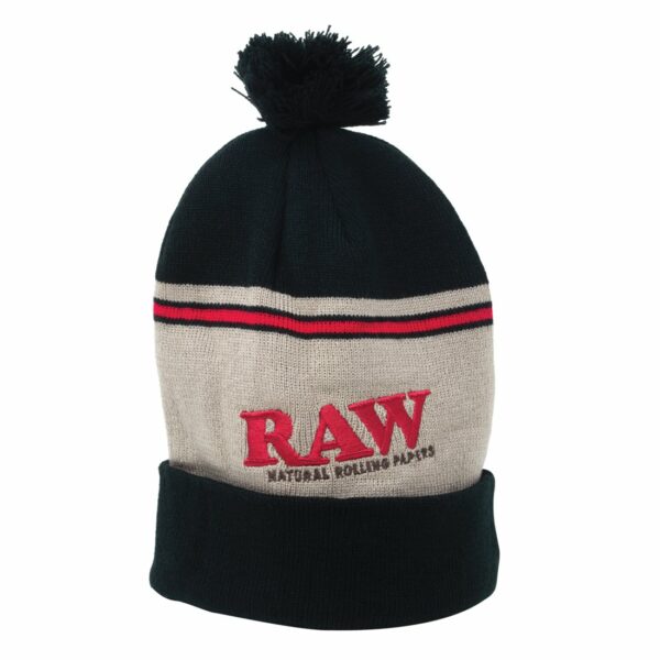 Raw PomPom Hat