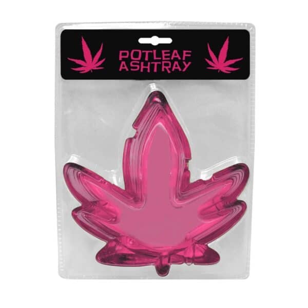 Epic Wholesale - Pink Pot Leaf Ashtray