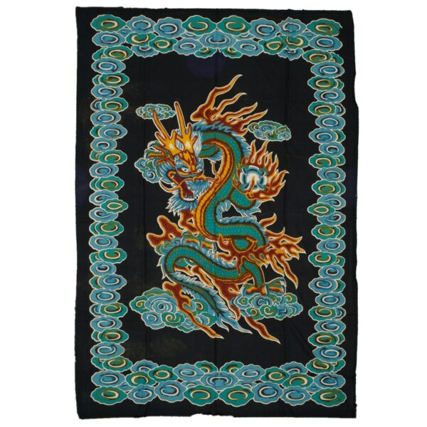 Dragon Cotton Tapestry