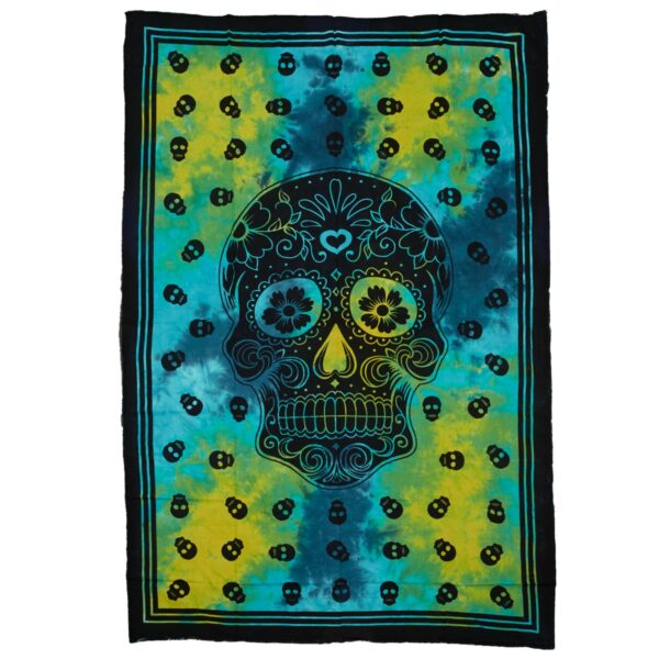Skull Cotton Tapestry