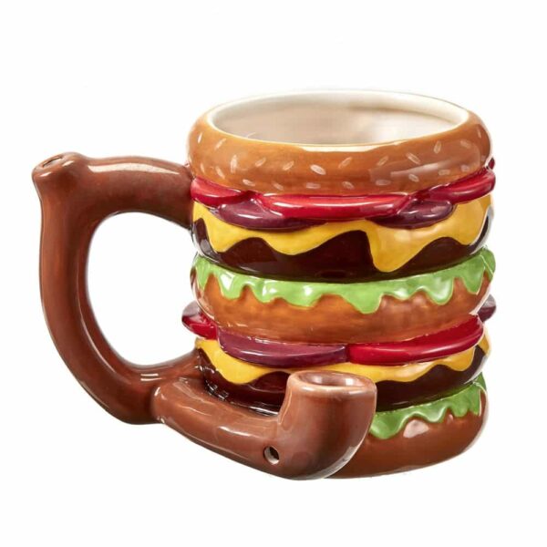 Cheeseburger Pipe Mug