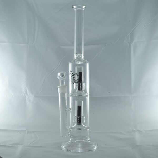Epic Wholesale - 20inch Double Gritted Showered Water Pipe