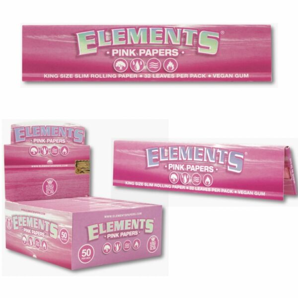 Epic Wholesale - Elements Pink Rolling Papers