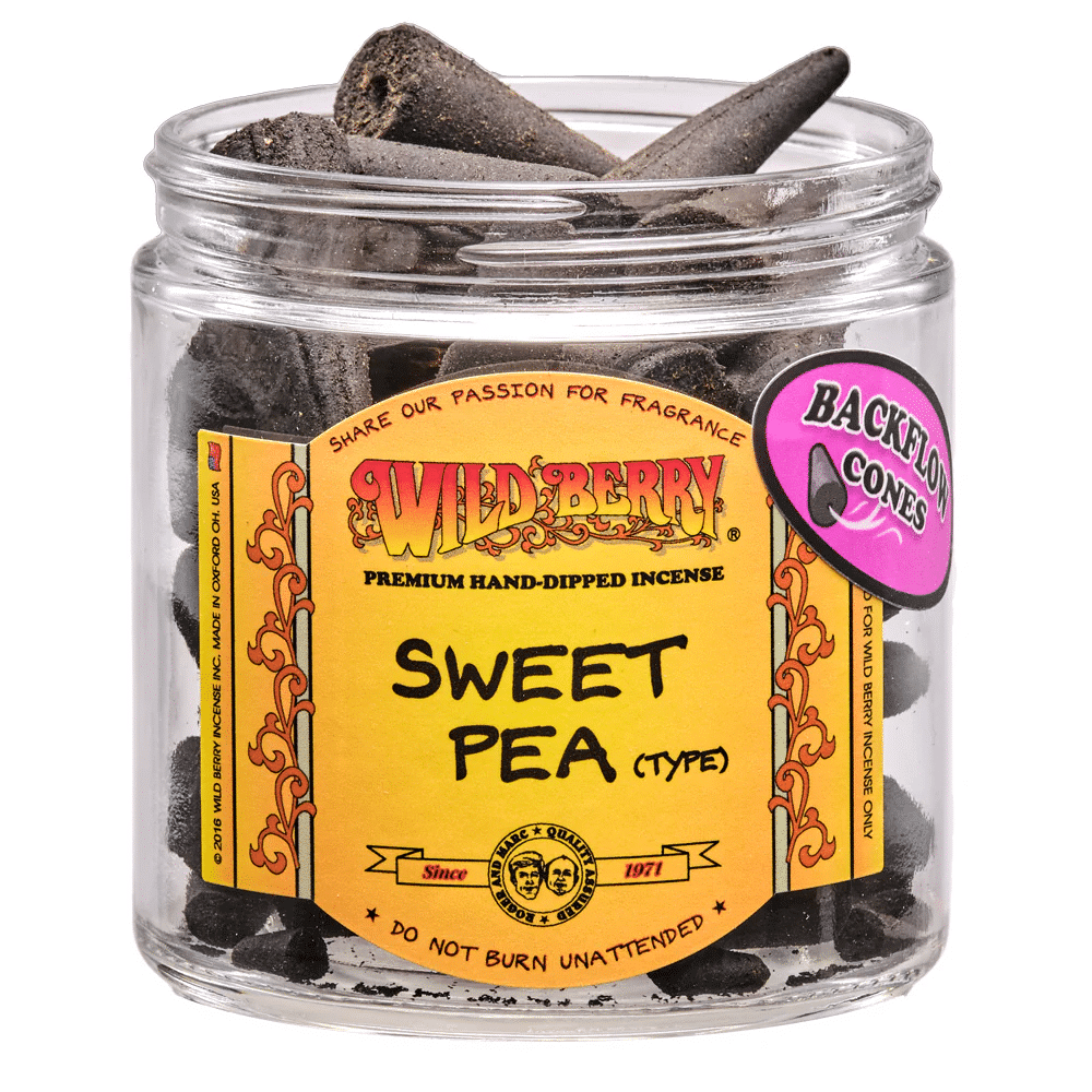 Wildberry Backflow Incense Cones - Pack Of 25 - 5 New Scents - Buy 1 Get 1 25% Off