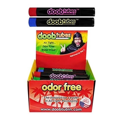 DoobTube Large Black 25Ct Display