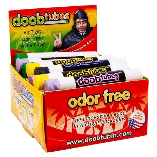 DoobTube Large Black 25Ct Display