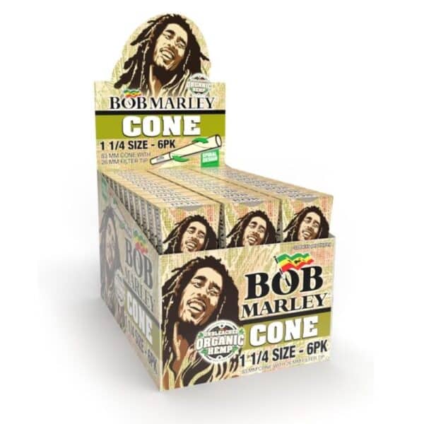 Epic Wholesale - Bob Marley Unbleached King Size Cones