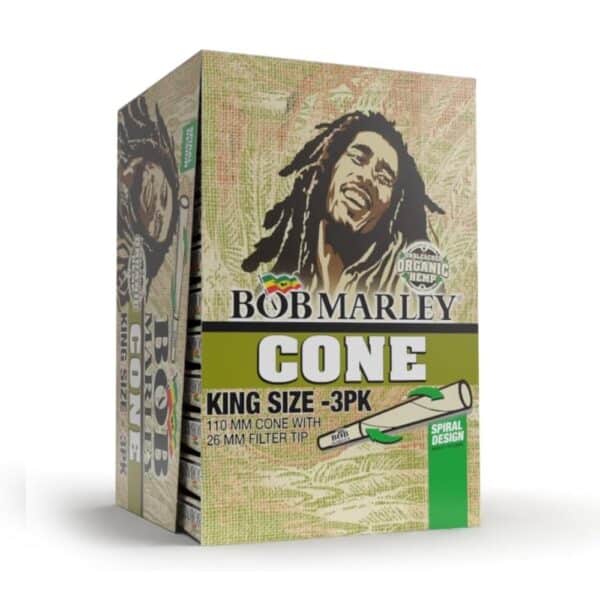 Epic Wholesale - Bob Marley Unbleached King Size Cones