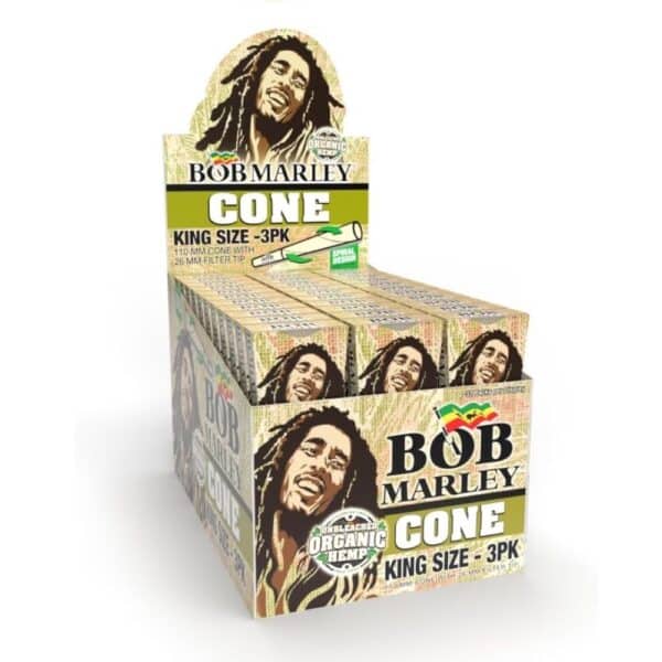 Epic Wholesale - Bob Marley Unbleached King Size Cones