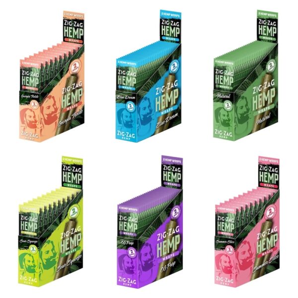 Epic Wholesale - Zig Zag Hemp Wraps