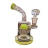 7inch Bent Neck 6 Tree Waterpipe