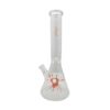 Splat 12inch Straight Orange Beaker w/Ice Catcher