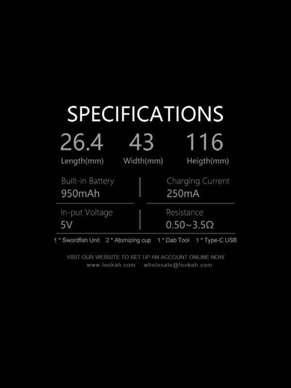 Epic Wholesale - Lookah SWORDFISH Vapes Epic Wholesale - Lookah SWORDFISH Vapes