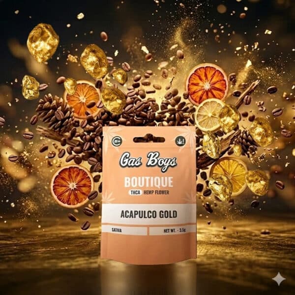 Gas Boys Acapulco Gold THCA Flower – 42g Jug