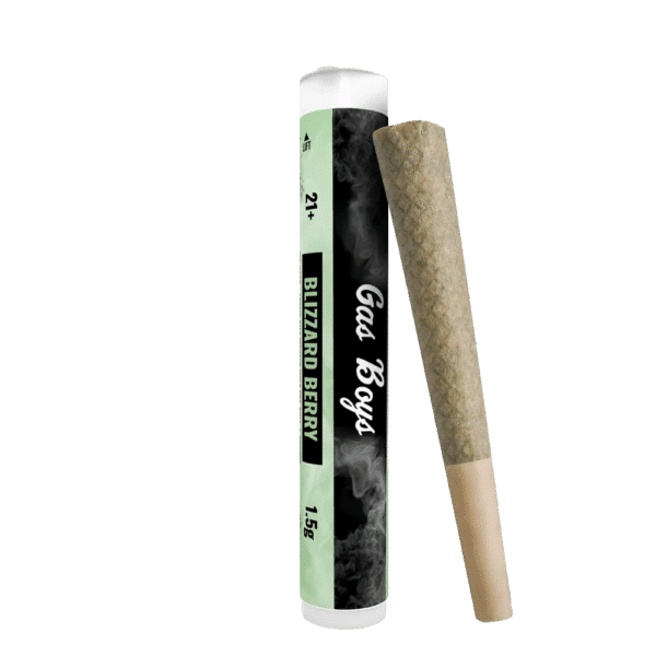 Gas Boys Blizzard Berry Infused Pre-Roll 1.5g – 2 Pack