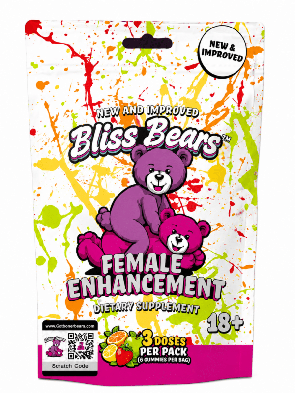 Boner Bears Bliss Extra Strength Gummies 4ct Bag
