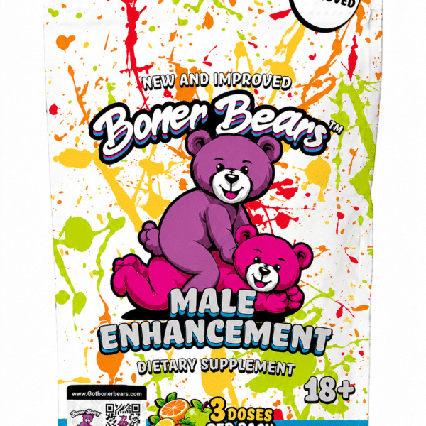 Boner Bears Extra Strength Gummies – 4ct Bag