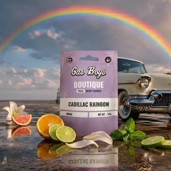 Gas Boys Cadillac Rainbow THCA Flower 42g Jug Gas Boys Cadillac Rainbow THCA Flower 42g Jug
