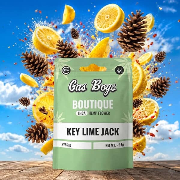 Gas Boys Key Lime Jack THCA Flower 42g Jug