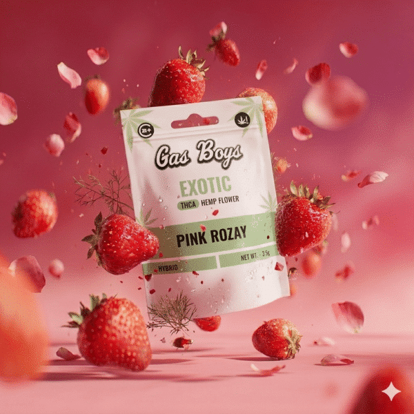 Gas Boys Pink Rozay THCA Flower 3.5g Bag