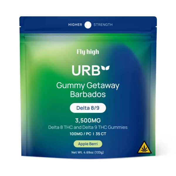 Epic Wholesale - URB Delta 8/9 Live Resin Gummies 3500mg – 35ct Apple Berri