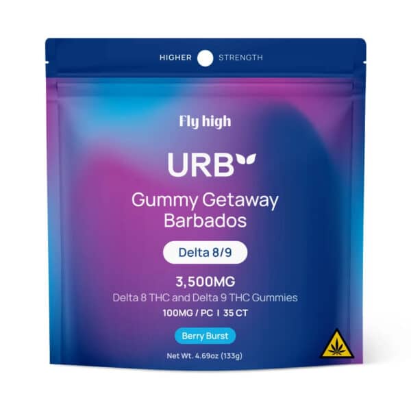 Epic Wholesale - URB D8/D9 THC Gummies 3500mg Berry Burst – 35ct