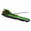 Incense Burner - Green Dragon Boat