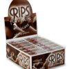 Rips Rolling Papers 24ct Box - Chocolate