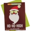 KushKards - HO HO HIGH - 5" x 7" Card and One Hitter