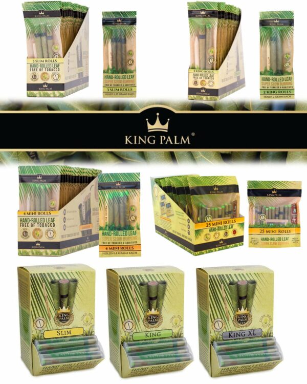 King Palm Wraps - 3 Slim Rolls 24 box - Image 6