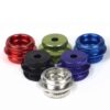 Cap Aluminum Small - Nickel Plated