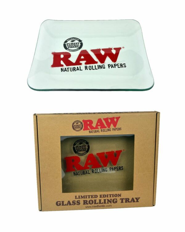 Raw Glass Rolling Tray