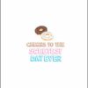 KushKards - I DONUT WANT TO SMOKE W/OUT YOU - 5" x 7" Birthday Card and One Hitter